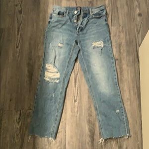 BDG urban outfitters straight ankle jeans